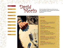 Tablet Screenshot of davidmorin.se